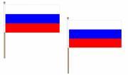 Håndholdt flag Rusland 15x22,5cm